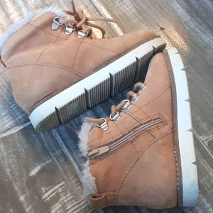 Zara Baby Fur-lined Boots, sz 23